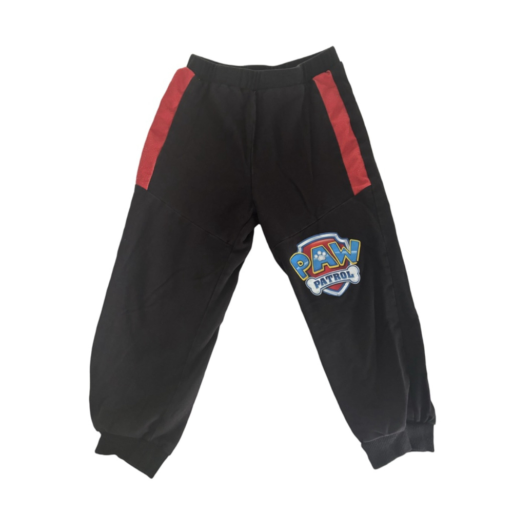 Kids Paw Patrol Pants Black/Red Size 3-4Y